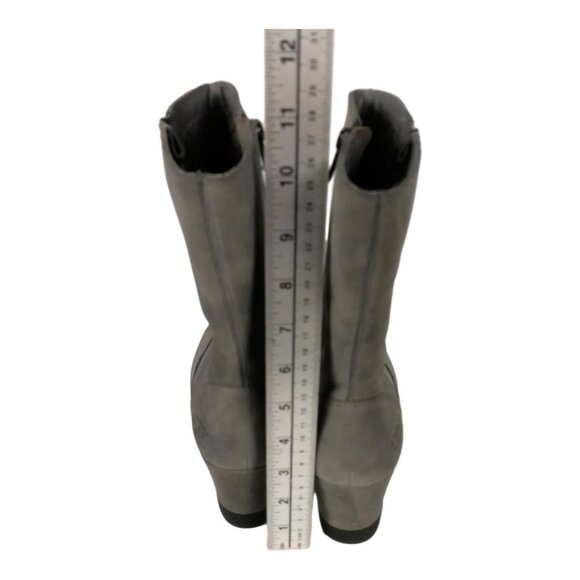 Ugg Pure Womans Winter Boot Size 12 Gray Suede Sherling Midcalf 11 in Tall NEW - Picture 5 of 6